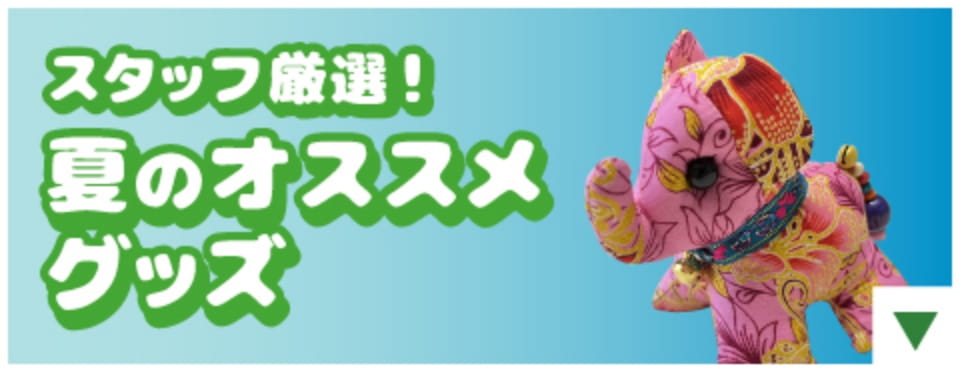 スタッフ厳選！ 夏のオススメグッズ